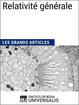 cover image of Relativité générale